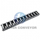 BC metal roller track with 19mm dia.30mm width nickel plating roller