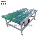 BC wide series truck loading belt conveyor,slider bed belt conveyor for truck loading unloading