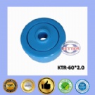 KTR-60x2.0t Plastics roller standard bearing