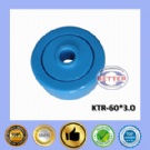 KTR-60x3.0t Plastics roller standard bearing