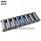BC metal flow rail with 20mm dia.25mm width cutting wheel