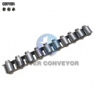 BC metal flow rail with 25mm dia.23mm width roller