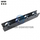 BC skate wheel conveyor with 36mm dia.9mm width wheels