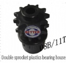SP-29 Double sprocket plastics bearing housing