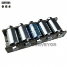 BC heavy duty metal roller track with30mm dia.50mm width rollers for conveyor