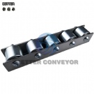 BC carbon steel roller track with 32mm dia.25mm width rollers for conveyor system