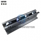 BC heavy duty wheel conveyor with 50mm dia.14.5mm width chromed wheel