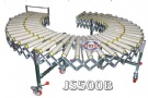 JS500B Extended plastics roller conveyor