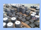 BW- Black rubber rolll roller