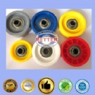BW-PS plastics skate wheel with color available