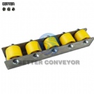 BC plastic wheel conveyor with 30mm dia.24mm width wheel